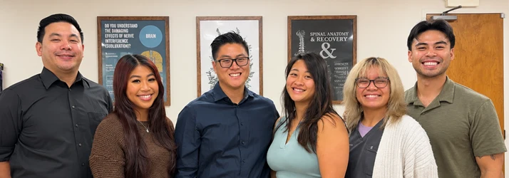Chiropractor San Jose CA Eva Quach, Kevin Do and Garrett Woo and Fiel Buencamino hero